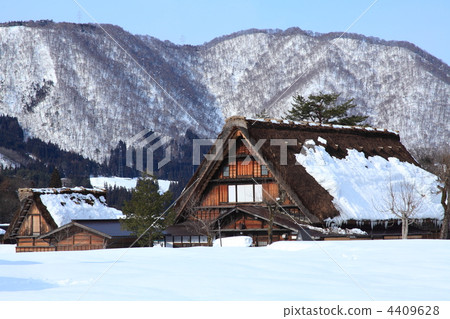 Winter Shirakawa Town 4409628