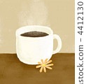 Coffee and flowers 4412130
