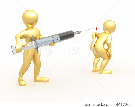 Men with syringe Men with syringe 4412265
