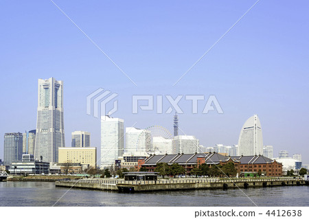 Yokohama Minato Mirai 21 (from Yokohama City Naka-ku, Otsanbashi) 4412638