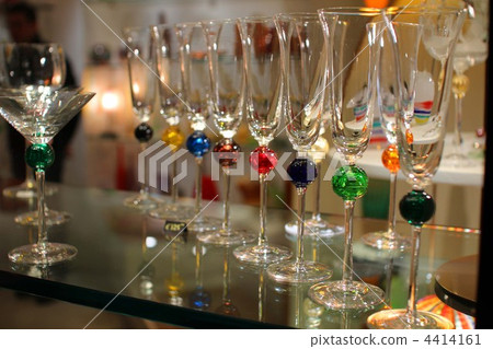 Venetian glass set of glasses 4414161