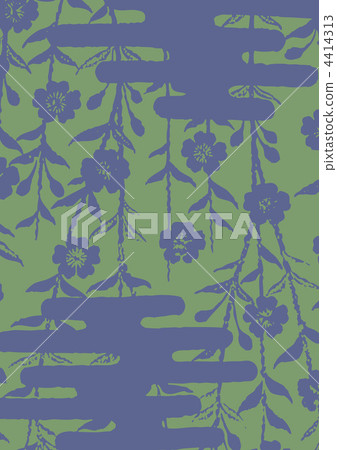 japanese pattern, flower, flowers 4414313