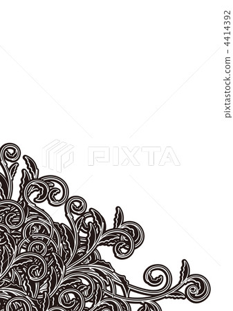 arabesque, foliage, leaf 4414392