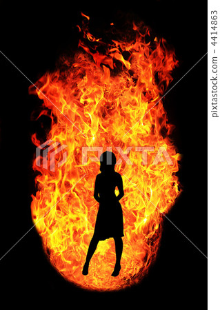 火焰和人 4414863