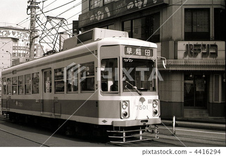 metropolitan electric railway, arakawa line, streetcar 4416294
