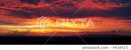 加州日落天空 4416425