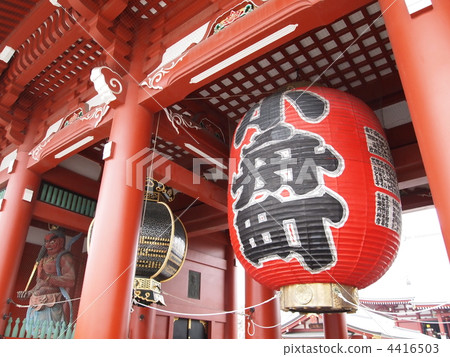 Tokyo Asakusa Temple, Takarazumon Gate Tokyo Asakusa Temple, Takarazumon Gate 4416503