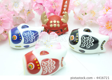 頭盔和鯉魚旗 4416721