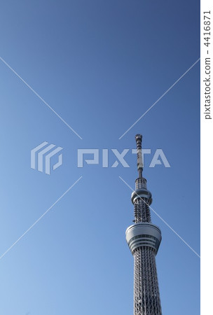 藍天和天空樹 藍天和天空樹 4416871