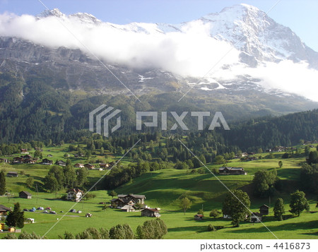 阿爾卑斯山脈 風景 艾格峰 4416873