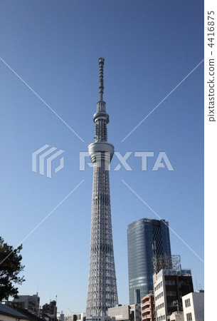 建築物之間的天空樹2 建築物之間的天空樹2 4416875