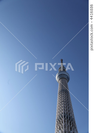 藍天和天空樹 藍天和天空樹 4416886