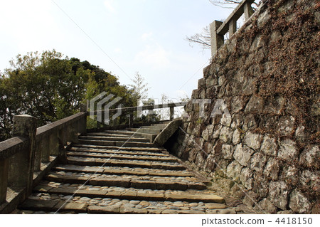 Omotesando stone stair of Kunozan Toshogu Shrine Omotesando stone stair of Kunozan Toshogu Shrine 4418150