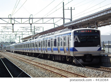 Joban Line Rapid E 531 Arakawa Oki Station 4418364