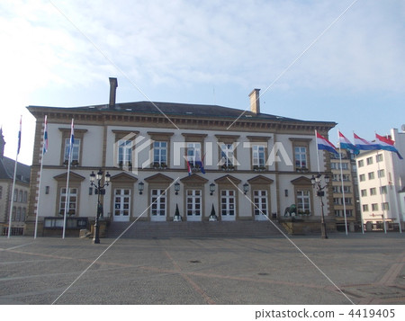 Traveling in Luxembourg (Luxembourg, City Hall) 4419405