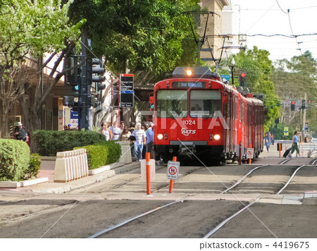 San Diego Streetcar MTS San Diego Streetcar MTS 4419675
