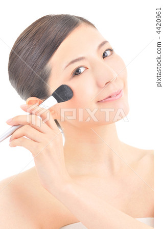 臉紅 臉頰 化妝 4420961