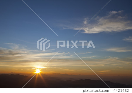 sunrise, morning sun, morning glow 4421482