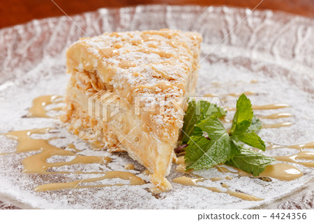 tasty pastry with caramel 4424356