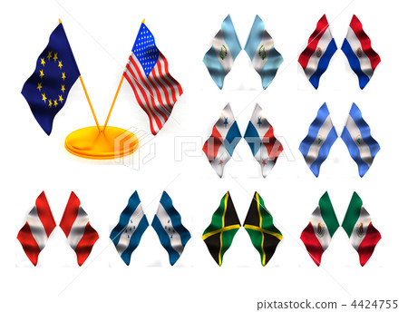 American flags 2 4424755