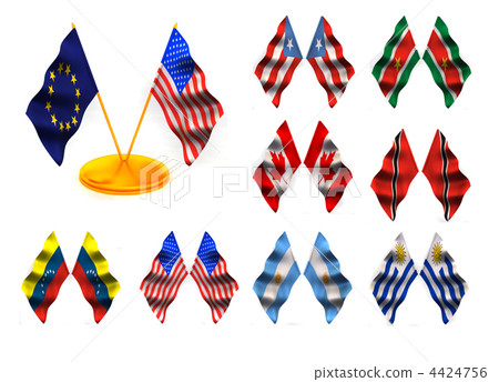 American flags 3. 4424756