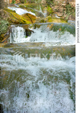 Waterfall Jur-Jur in Cremea. 4424814