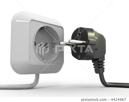 Plug and socket - Stock Illustration [4424967] - PIXTA