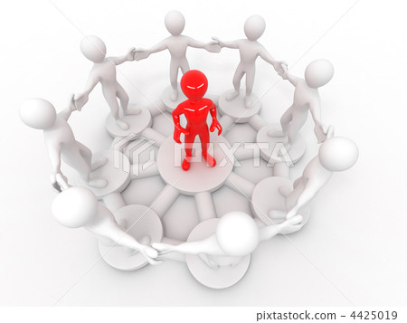Conceptual image of Leadership Conceptual image of Leadership 4425019
