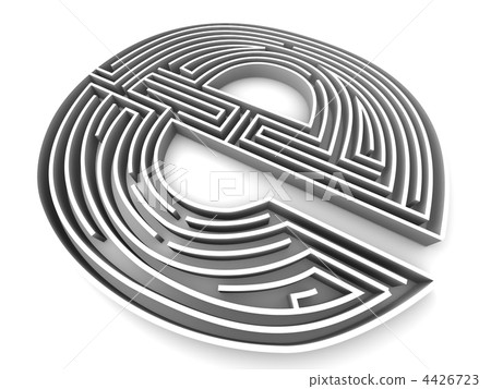 symbol for internet. Labyrinth-插圖素材 [4426723] - PIXTA圖庫