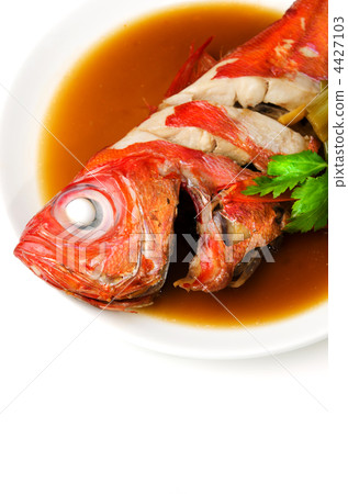 beryx in soy sauce, boiled limpet beryx in soy sauce, boiled limpet 4427103
