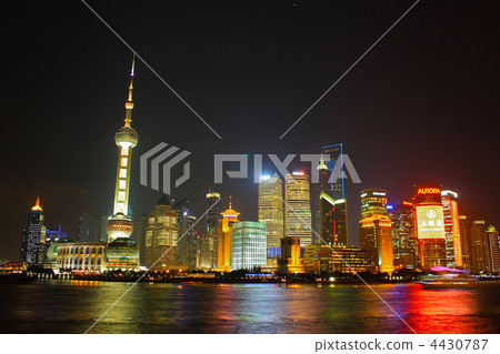 Shanghai night view Shanghai night view 4430787
