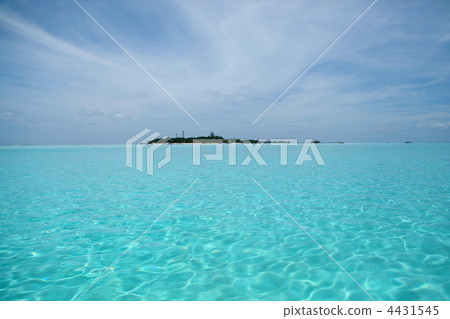 paradise, pleasure garden, blue water 4431545