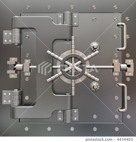 Safe in stainless steel. Bank Vault. Safe in stainless steel. Bank Vault. 4434403