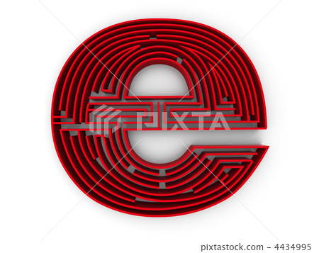 symbol for internet. Labyrinth - Stock Illustration [4434995] - PIXTA