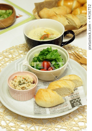 cafe rice, one plate, western food 4436752