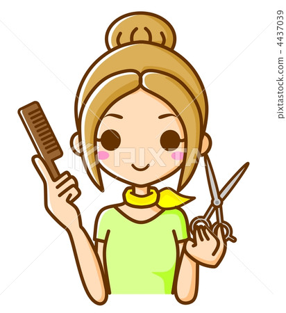 Hairdresser illustration Hairdresser illustration 4437039