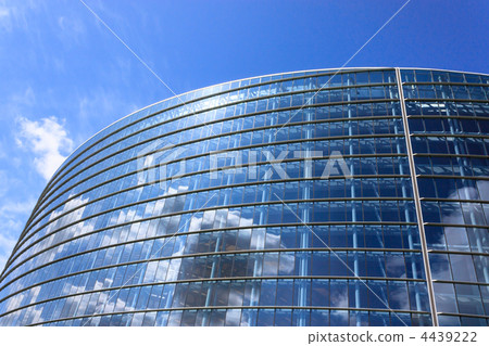 European parliament building in Strasbourg European parliament building in Strasbourg 4439222