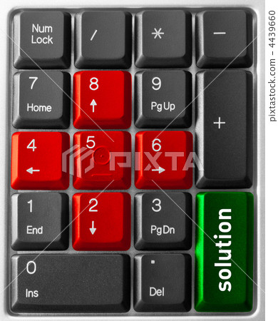 Computer keyboard concept 4439660