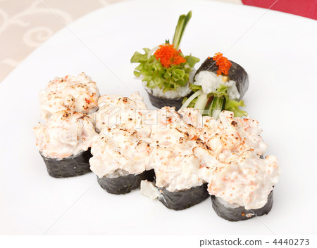 sushi on the plate 4440273