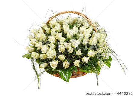 roses in the basket roses in the basket 4440285