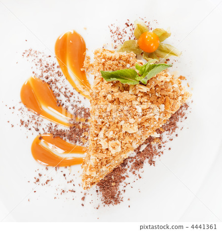 tasty pastry with caramel 4441361