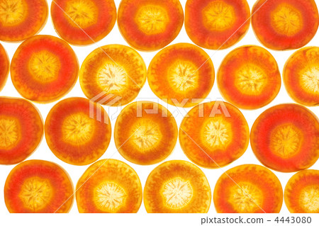 Carrot background on white with backlight / macro Carrot background on white with backlight / macro 4443080