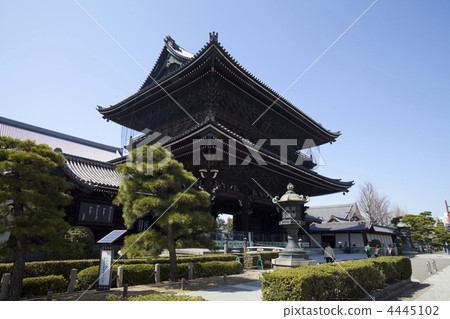 Higashi Honganji temple Mikado gate 4445102