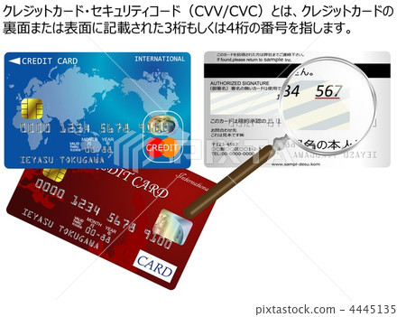 credit card credit card 4445135
