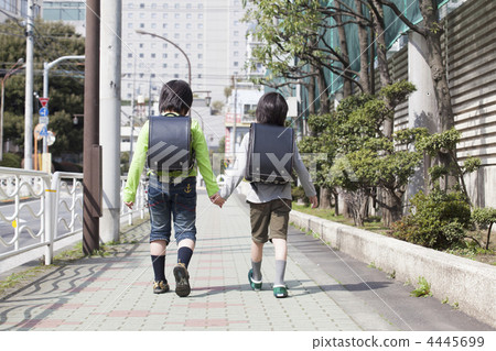 小學生 學校通勤 通勤上學 4445699