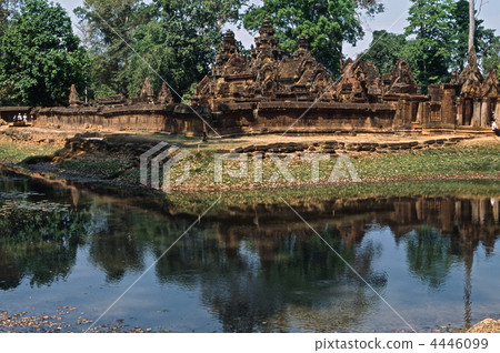 班蒂斯蕾(柬埔寨暹粒吳哥遺址) 班蒂斯蕾(柬埔寨暹粒吳哥遺址) 4446099