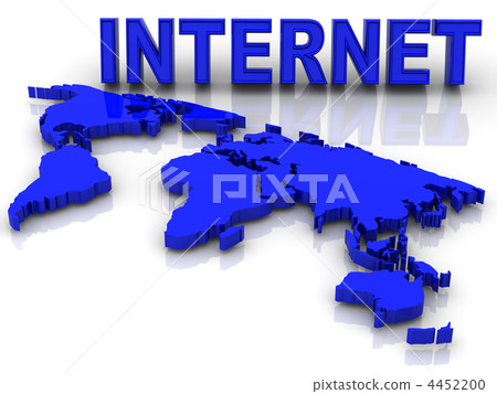 Map of World. Internet 4452200