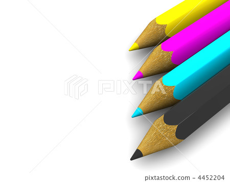 Pencils. CMYK Pencils. CMYK 4452204