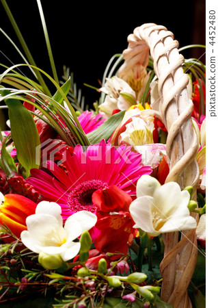 beautiful flowers in the basket beautiful flowers in the basket 4452480