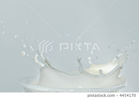 Splash in a milk glass Splash in a milk glass 4454170